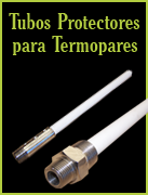 Tubos protectores para termopares